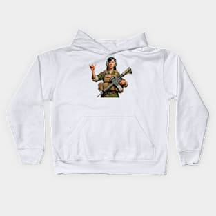 Tactical Girl Kids Hoodie